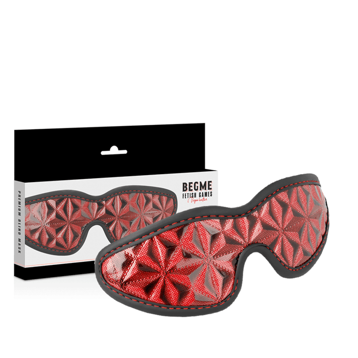 BEGME - RED EDITION PREMIUM BLINDMASKE MIT NEOPRENFUTTER - INTIM SPACE Online Sexshop