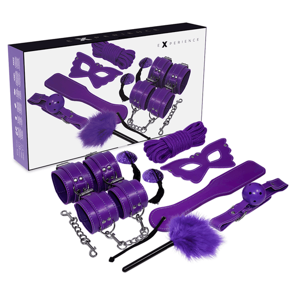 EXPERIENCE - BDSM-FETISCH-KIT LILA SERIE - INTIM SPACE Online Sexshop