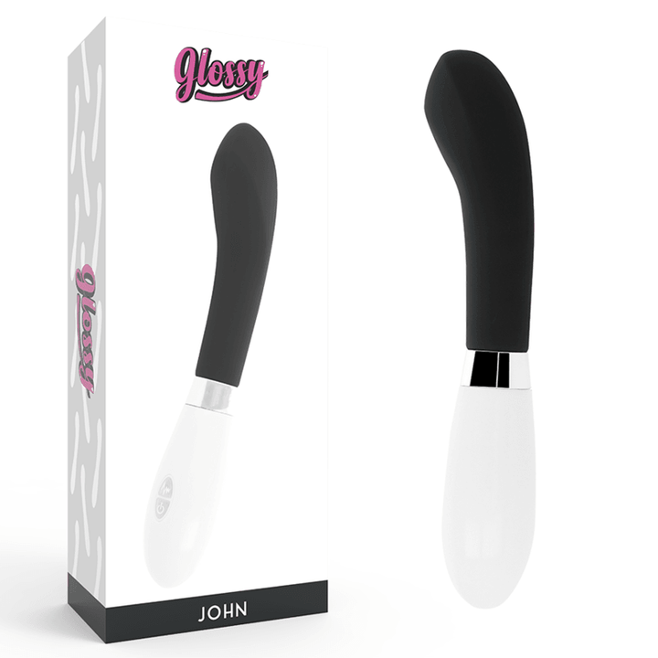 GLOSSY - JOHN VIBRATOR SCHWARZ - INTIM SPACE Online Sexshop