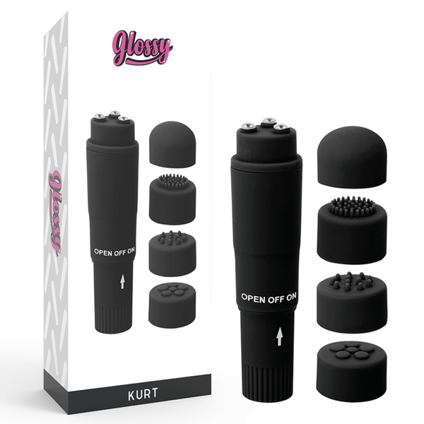 GLOSSY - KURT TASCHENMASSAGER SCHWARZ - INTIM SPACE Online Sexshop