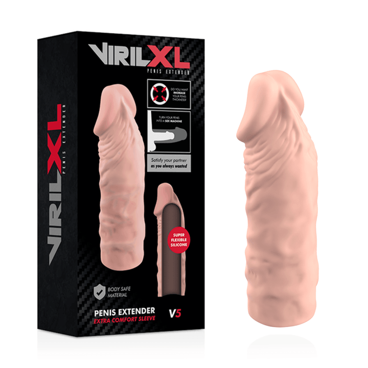 VIRILXL - NATÜRLICHE PENISVERLÄNGERUNG AUS FLÜSSIGEM SILIKON V5 - INTIM SPACE Online Sexshop