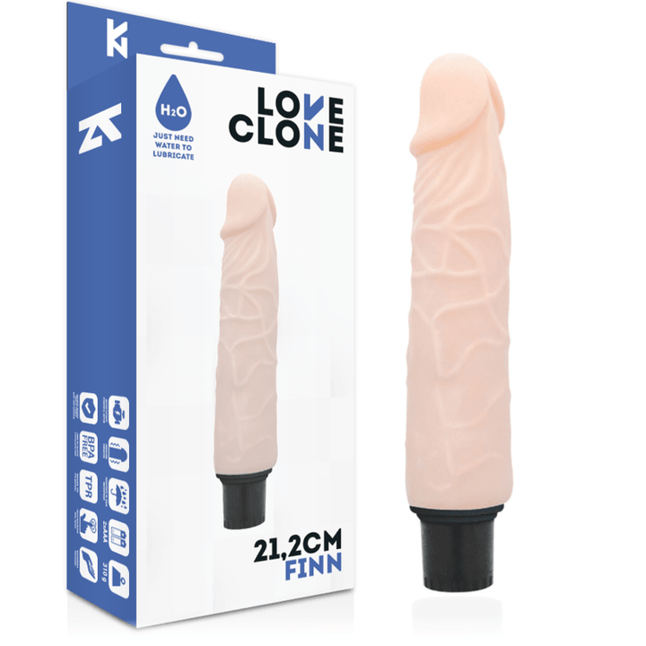 LOVECLONE - FINN SELBSTSCHMIERENDER VIBRATOR 21.2 CM -O- 3.8 CM - INTIM SPACE Online Sexshop