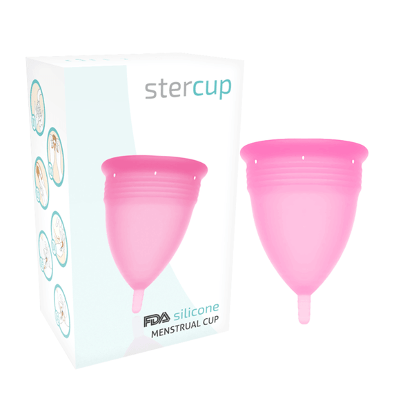 STERCUP - FDA SILIKON-MENSTRUALCUP ROSA - GRÖSSE S - INTIM SPACE Online Sexshop