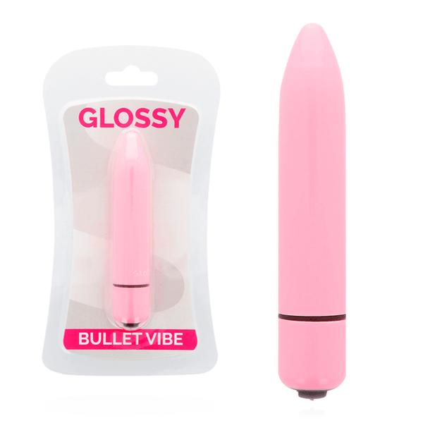 GLOSSY - DÜNNES VIBE-ROSA - INTIM SPACE Online Sexshop