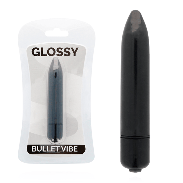 GLOSSY - DÜNNES VIBE SCHWARZ - INTIM SPACE Online Sexshop