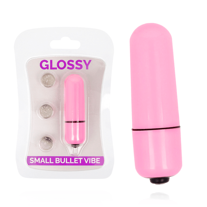 GLOSSY - SMALL BULLET VIBE DEEP ROSE - INTIM SPACE Online Sexshop