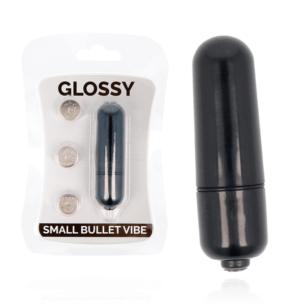 GLOSSY - KLEINE BULLET VIBE SCHWARZ - INTIM SPACE Online Sexshop