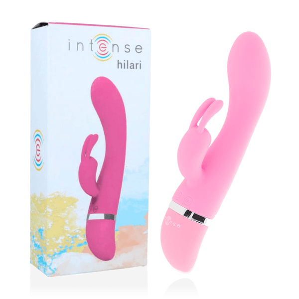 INTENSE - HILARI ROSA LUXE-VIBRATOR AUS SILIKON - INTIM SPACE Online Sexshop