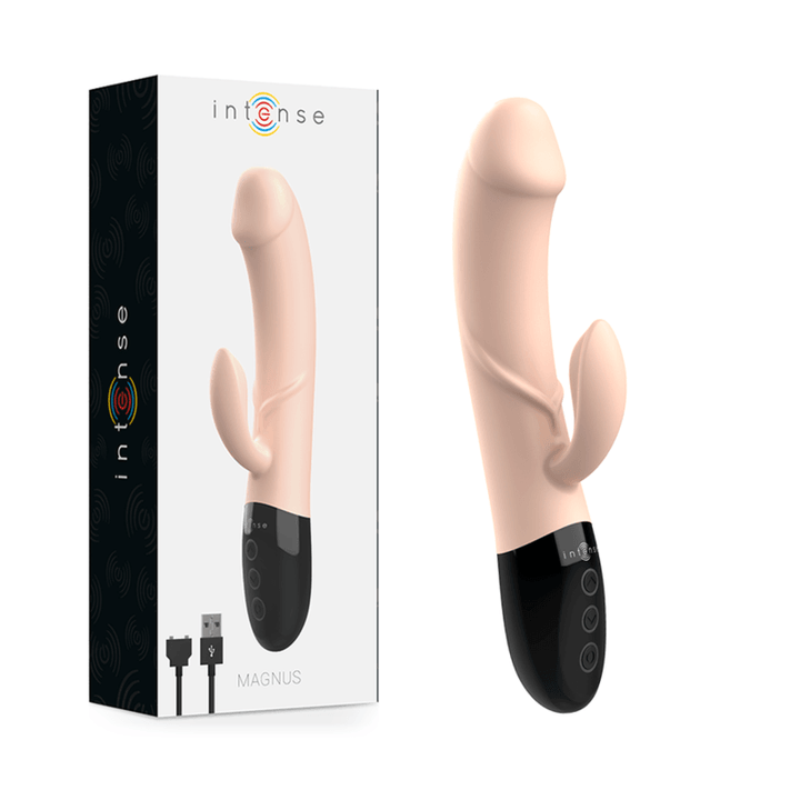 INTENSE - NATÜRLICHER WIEDERAUFLADBARER VIBRATOR MAGNUS DUAL - INTIM SPACE Online Sexshop