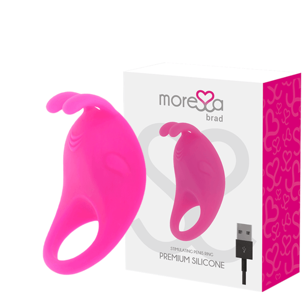 MORESSA - BRAD PREMIUM SILIKON WIEDERAUFLADBAR ROSA - INTIM SPACE Online Sexshop