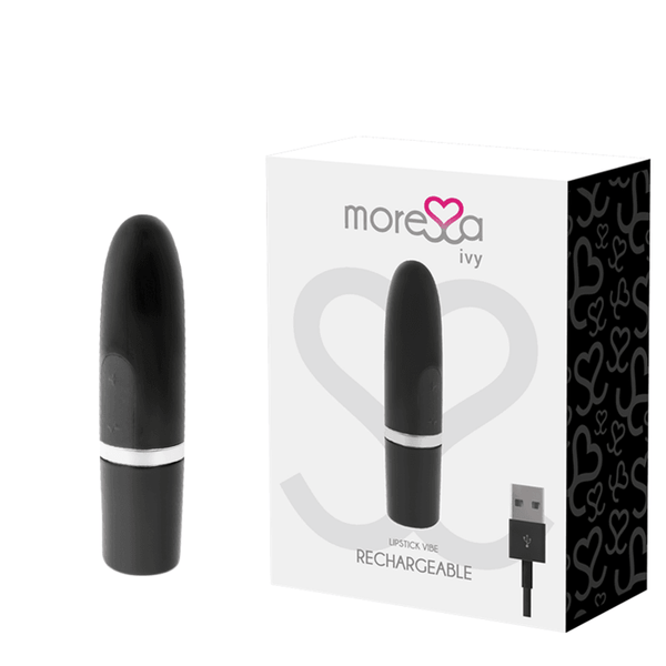 MORESSA - IVY VIBRATOR STIMULATOR REISE SCHWARZ - INTIM SPACE Online Sexshop