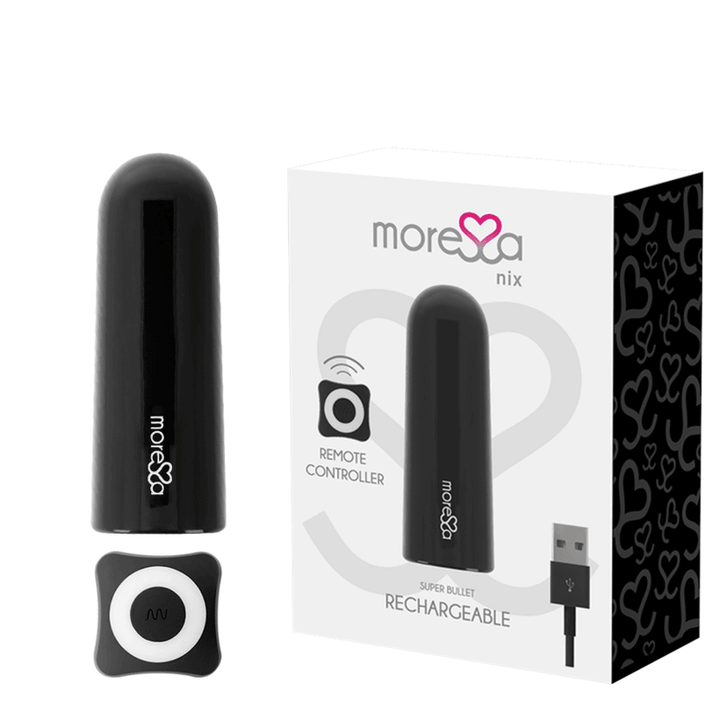 MORESSA - NIX VIBRATOR FERNBEDIENUNG SCHWARZ - INTIM SPACE Online Sexshop