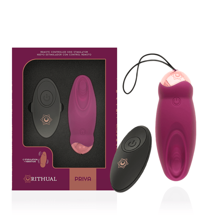 RITHUAL - PRIYA EGG FERNBEDIENUNG G-SPOT - VIBRATION - INTIM SPACE Online Sexshop