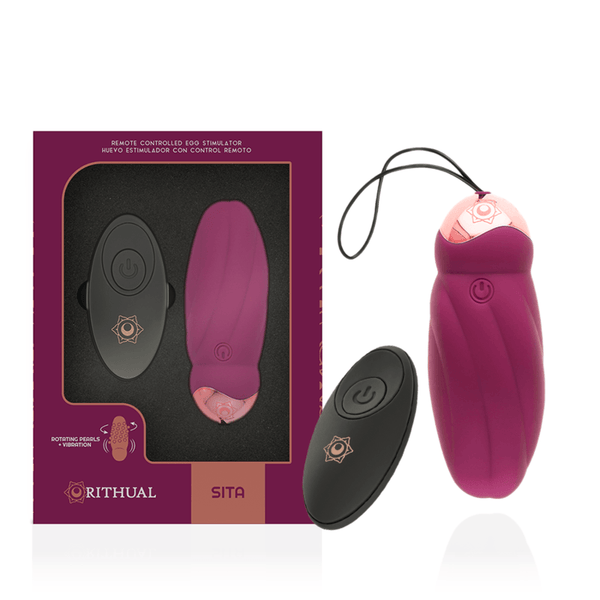 RITHUAL -SITA EGG FERNBEDIENUNG PERLENDREHUNG - VIBRATION - INTIM SPACE Online Sexshop