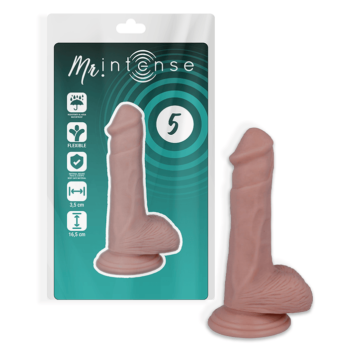 MR INTENSE - 5 REALISTIC PENIS 16.5 CM -O- 3.5 CM - INTIM SPACE Online Sexshop