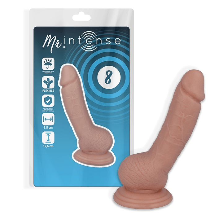 MR INTENSE - 8 REALISTIC PENIS 17.6 CM -O- 3.5 CM - INTIM SPACE Online Sexshop