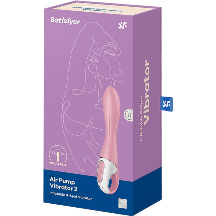 SATISFYER - LUFTPUMPE VIBRATOR - ROSA - INTIM SPACE Online Sexshop