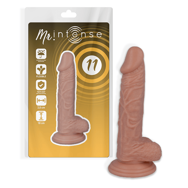 MR INTENSE - 11 REALISTIC PENIS 18 CM -O- 3.8 CM - INTIM SPACE Online Sexshop