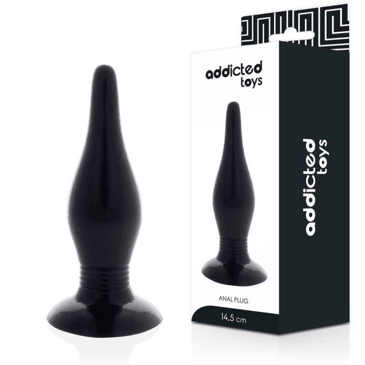 ADDICTED TOYS - ANALPLUG 14.5 CM SCHWARZ - INTIM SPACE Online Sexshop