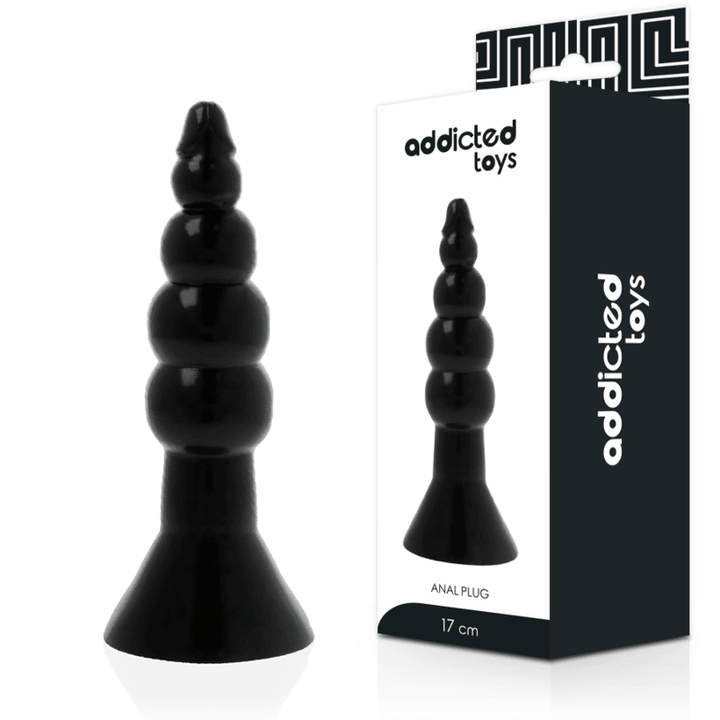 ADDICTED TOYS - ANALPLUG 17 CM SCHWARZ - INTIM SPACE Online Sexshop