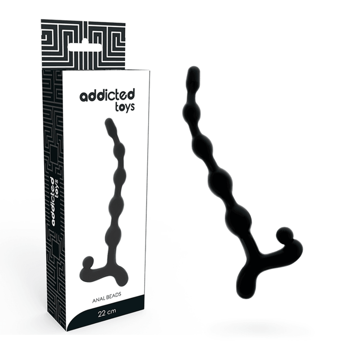 ADDICTED TOYS - ANALKUGELN 22 CM SCHWARZ - INTIM SPACE Online Sexshop