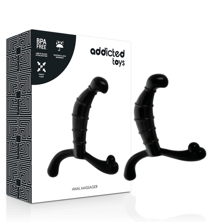 ADDICTED TOYS - PROSTATA ANALVERGNÜGEN SCHWARZ - INTIM SPACE Online Sexshop