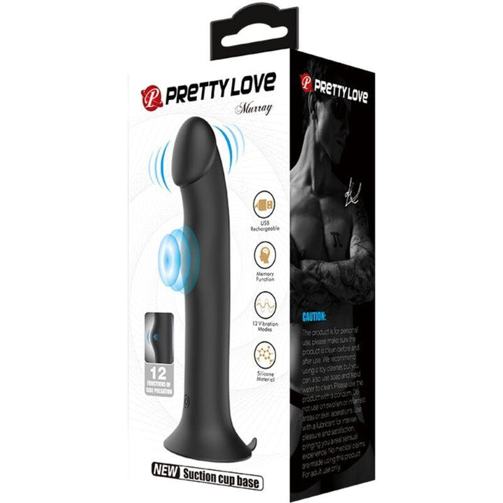 PRETTY LOVE - MURRAY VIBRATOR UND KLITORISAUGER SCHWARZ - INTIM SPACE Online Sexshop