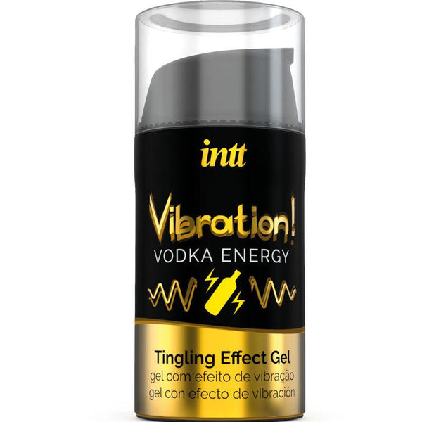 INTT - KRAFTVOLLES INTIMSTIMULIERENDES FLÜSSIGES VIBRATIONSGEL VODKA 15ML - INTIM SPACE Online Sexshop