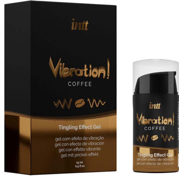 INTT - KRAFTVOLLES INTIMSTIMULIERENDES FLÜSSIGES VIBRATIONSGEL CAF 15ML - INTIM SPACE Online Sexshop