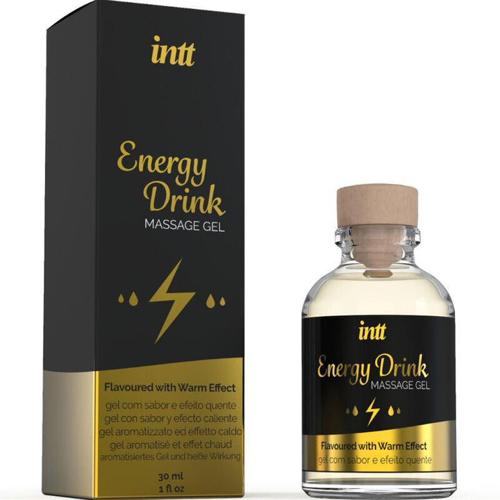 INTT MASSAGE - ORAL SEX - MASSAGEGEL MIT AROMATEM ENERGIE-CA-DRINK UND ERWÄRMUNGSEFFEKT - INTIM SPACE Online Sexshop