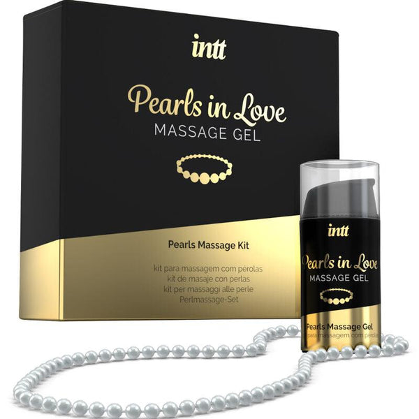 INTT MASSAGE - ORAL SEX - VERLIEBTE PERLEN MIT PERLENKETTE UND SILIKONGEL - INTIM SPACE Online Sexshop