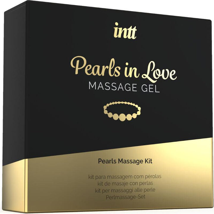 INTT MASSAGE - ORAL SEX - VERLIEBTE PERLEN MIT PERLENKETTE UND SILIKONGEL - INTIM SPACE Online Sexshop