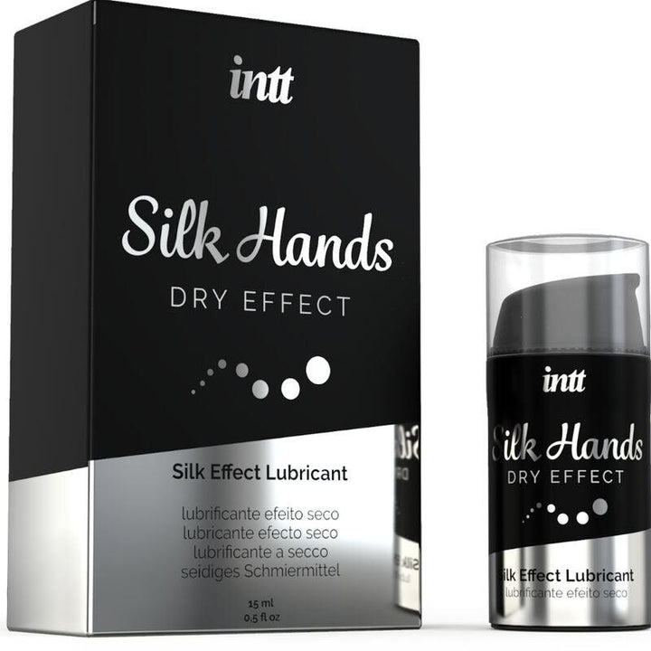 INTT LUBRICANTS - SILK HANDS SCHMIERMITTEL KONZENTRIERTE SILIKONFORMEL 15 ML - INTIM SPACE Online Sexshop