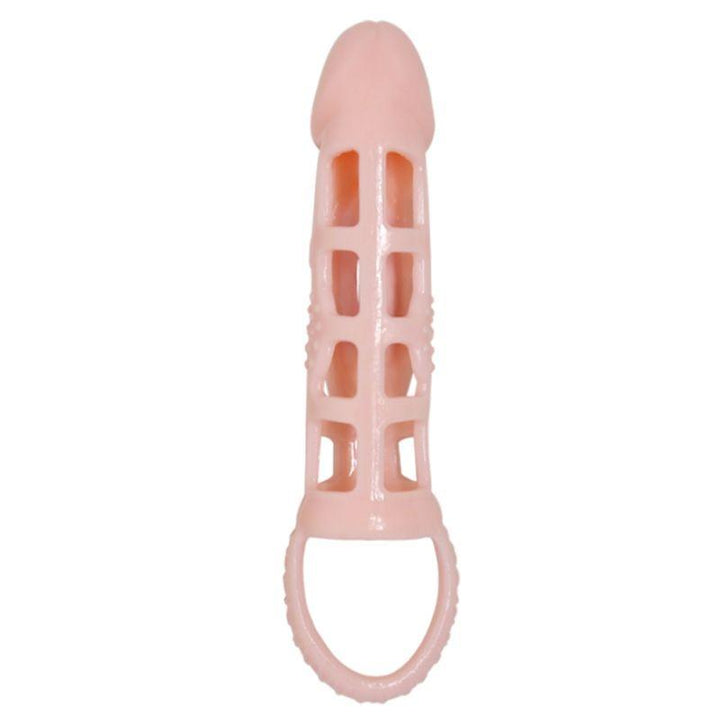 PRETTY LOVE - HARRISON PENIS EXTENDER COVER MIT VIBRATION UND RIEMEN 13.5 CM - INTIM SPACE Online Sexshop