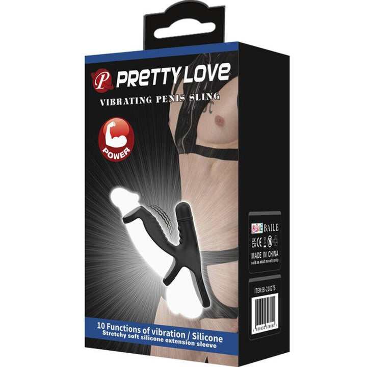 PRETTY LOVE - ELASTISCHE VERLNGERUNGSHÜLSE AUS WEICHEM SILIKON - INTIM SPACE Online Sexshop