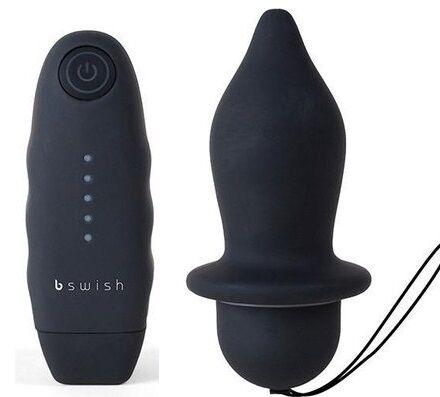 B SWISH - BFILLED CLASSIC VIBRATING PLUG SCHWARZ - INTIM SPACE Online Sexshop