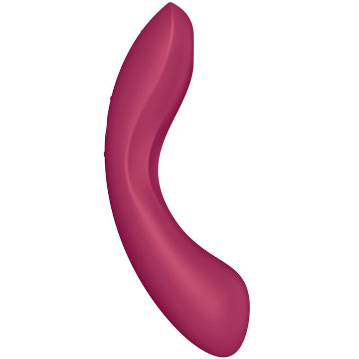 SATISFYER - CURVE TRINITY - AIR PULSE VIBRATION RED - INTIM SPACE Online Sexshop