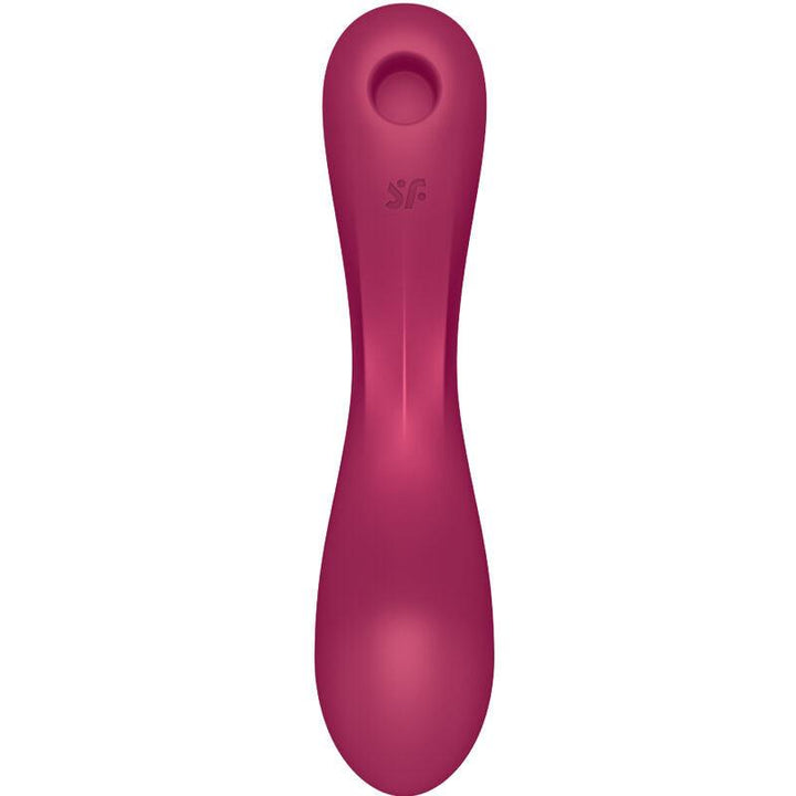 SATISFYER - CURVE TRINITY - AIR PULSE VIBRATION RED - INTIM SPACE Online Sexshop