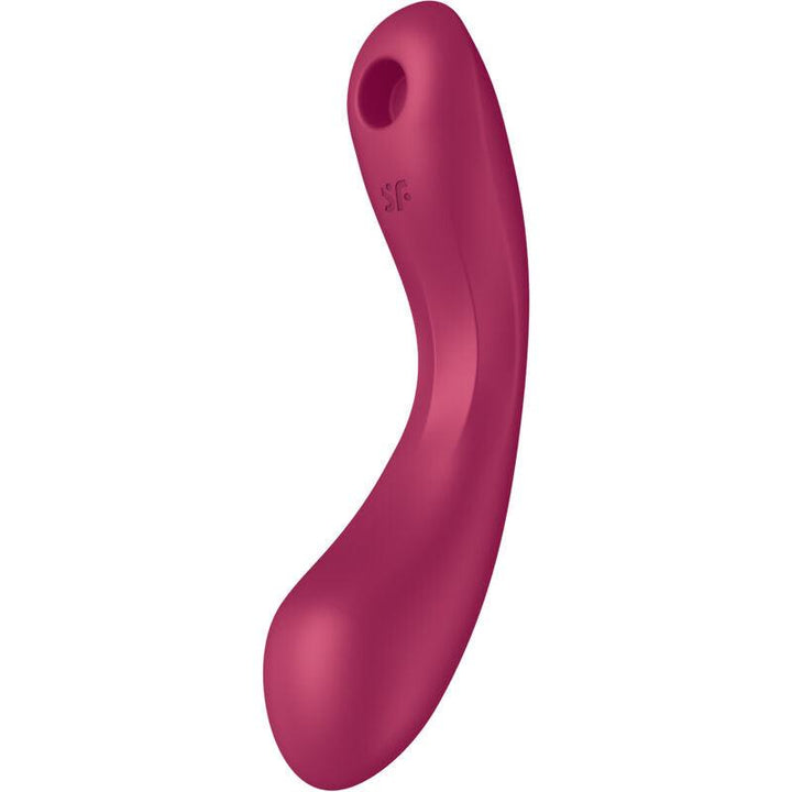 SATISFYER - CURVE TRINITY - AIR PULSE VIBRATION RED - INTIM SPACE Online Sexshop