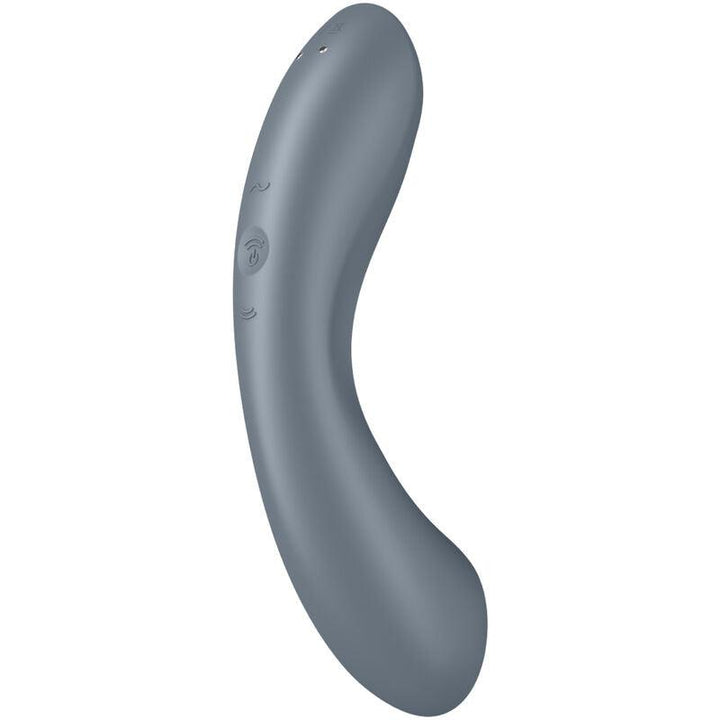 SATISFYER - CURVE TRINITY - AIR PULSE VIBRATION GRAU - INTIM SPACE Online Sexshop