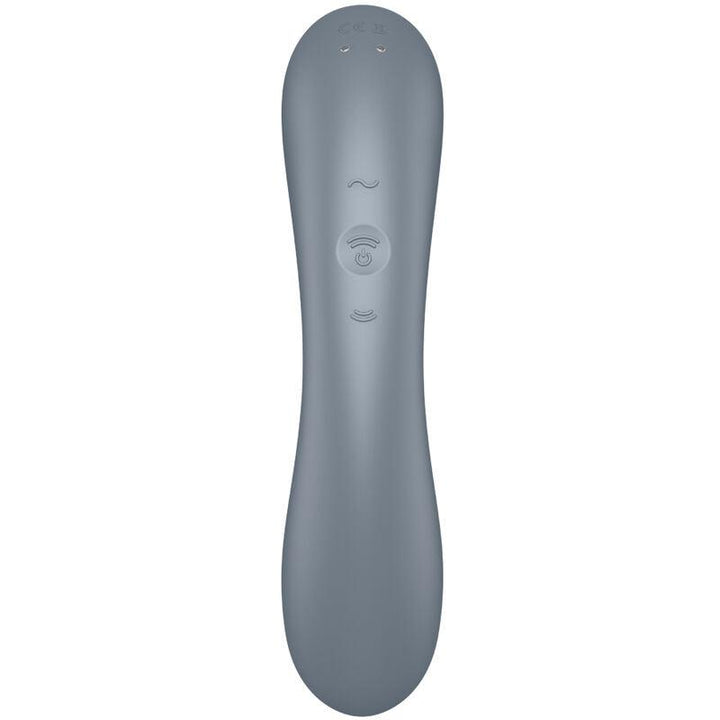 SATISFYER - CURVE TRINITY - AIR PULSE VIBRATION GRAU - INTIM SPACE Online Sexshop