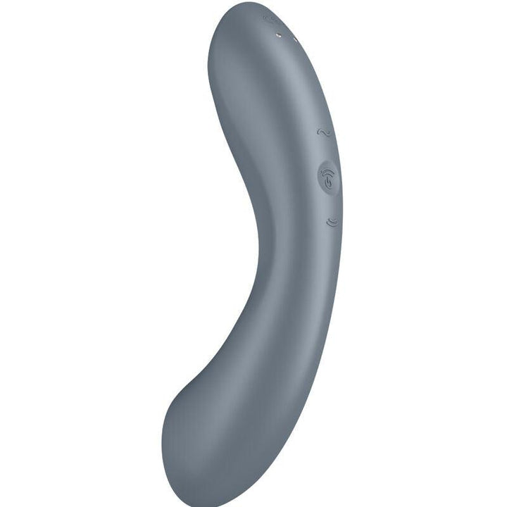 SATISFYER - CURVE TRINITY - AIR PULSE VIBRATION GRAU - INTIM SPACE Online Sexshop