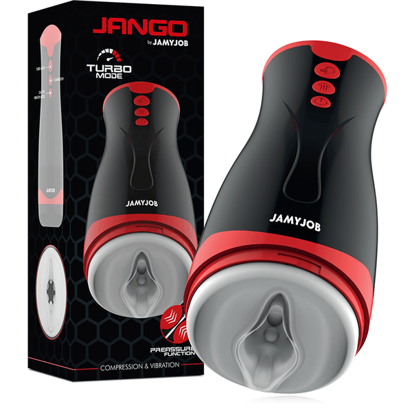 JAMYJOB - JANGO KOMPRESSIONS- UND VIBRATIONS-MASTURBATOR - INTIM SPACE Online Sexshop