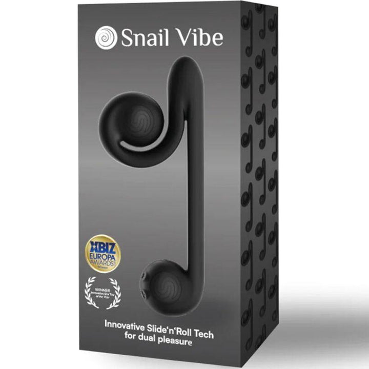 SNAIL VIBE - MULTIACTION VIBRATOR SCHWARZ - INTIM SPACE Online Sexshop