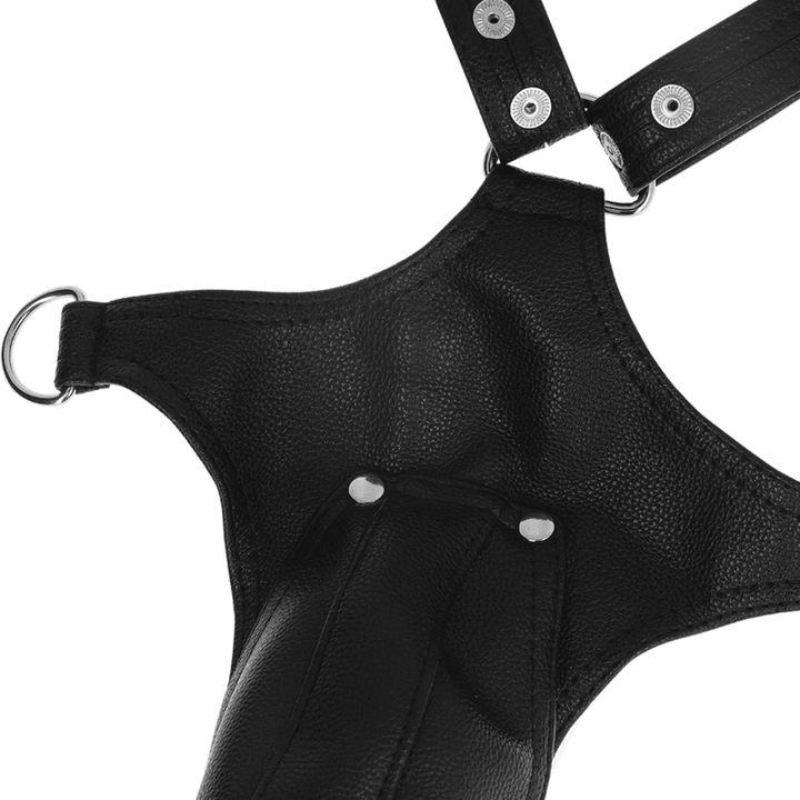 FETISH SUBMISSIVE ATTITUDE - JOCKSTRAP-GURT FÜR HERREN AUS ÖKO-LEDER - INTIM SPACE Online Sexshop