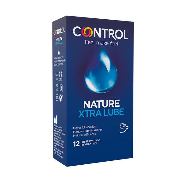 CONTROL - ADAPTA NATURE EXTRALUBE CONDOMS 12 UNITS - INTIM SPACE Online Sexshop