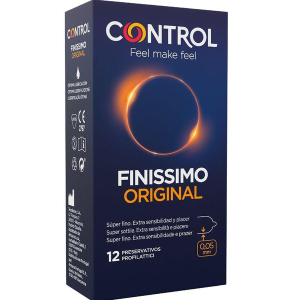 CONTROL - FINISSIMO CONDOMS 12 UNITS - INTIM SPACE Online Sexshop