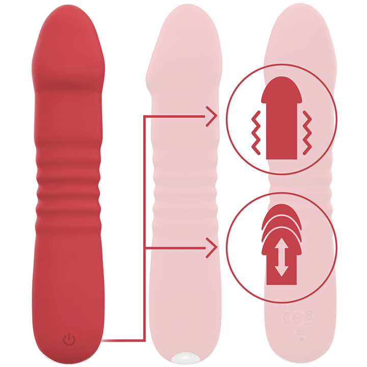 INTENSE - JUNI UP - DOWN 10 ROTE VIBRATIONEN - INTIM SPACE Online Sexshop