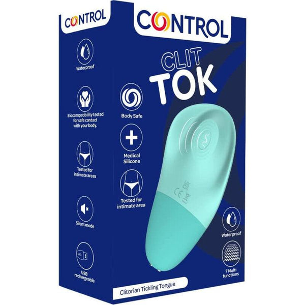 CONTROL - CLIT TOK WIEDERAUFLADBARER KLITORISTIMULATOR ZUNGE - INTIM SPACE Online Sexshop