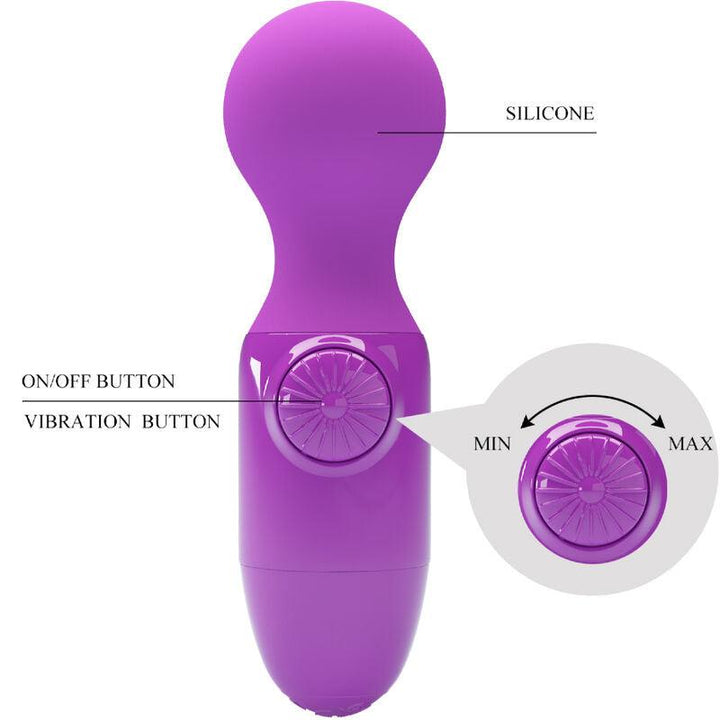 PRETTY LOVE - LILA MINI-PERSÖNLICHES MASSAGER - INTIM SPACE Online Sexshop